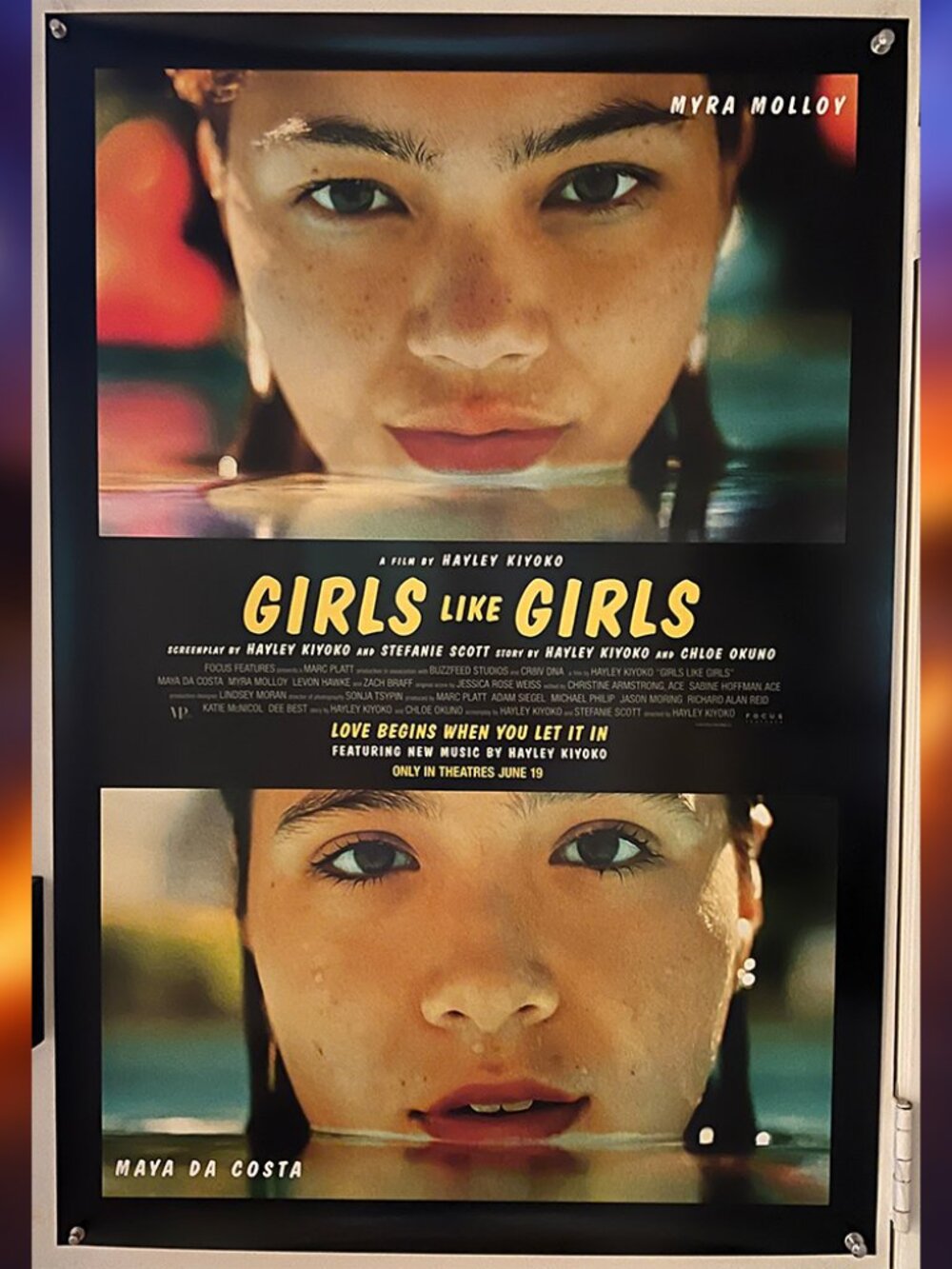 GIRLS LIKE GIRLS (2026) - ORIGINAL DOUBLE SIDED MOVIE POSTER